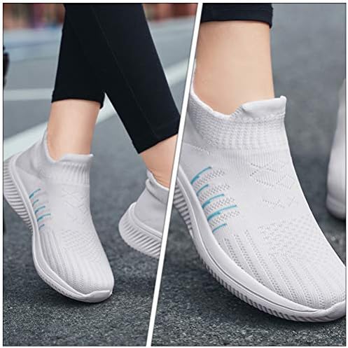 Holibanna Kadın koşu ayakkabıları Örgü Spor Ayakkabı hava Yastığı Nefes Sneakers Spor Koşu için