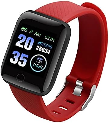 Blackafraidofhei Akıllı 116 s Bilezik Spor Kalp Hızı Kan Basıncı Bluetooth Izleme Adım Smartwatch Mor