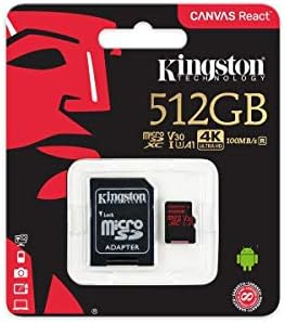 Profesyonel microSDXC 512 GB Xiaomi Mi CC9 ProCard için Çalışır Özel SanFlash ve Kingston tarafından Doğrulandı. (80 MB / sn)