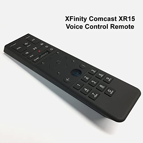 (2 Paket) X1 Xi6 Xi5 XG2 için Xfinity Comcast XR15 Ses Kontrolü Uzaktan Kumanda (Arka Işık)