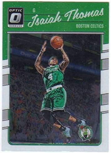 -17 Donruss Optik Basketbol 20 Isaiah Thomas Boston Celtics Resmi Panini NBA Ticaret Kartı