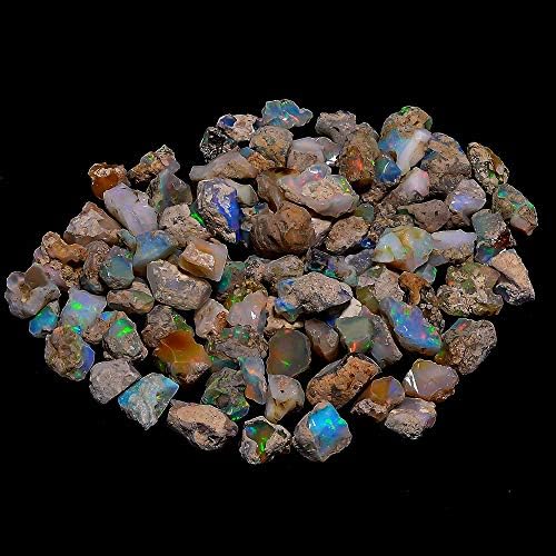 50 Gram Yangın Oyun Opal Kaba Taş | Doğal Opal Taş | Ham Kristal Taş / Etiyopya Taş DIY Takı Yapımı İçin Malzemeleri / Çakra