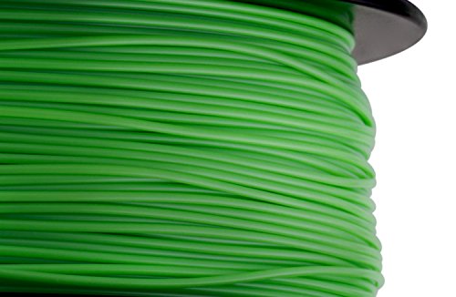 HATCHBOX PETG 3D Yazıcı Filamenti, Boyutsal Doğruluk + / - 0,03 mm, 1 kg Makara, 1,75 mm, Yeşil (3D PETG-1KG1. 75-GRN)