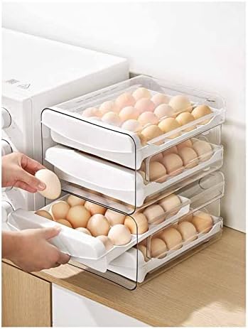 Buzdolabı Saklama kutusu, Gıda Sınıfı Yumurta Kutusu, Mutfak Ev Gıda, sebze Ve Meyve Sıralama Kutusu 1108