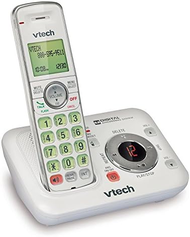 VTech CS6429-2 Telesekreterli ve Arayan Kimlikli 2 Ahize DECT 6.0 Kablosuz Telefon, 5 Ahizeye kadar Genişletilebilir, Duvara