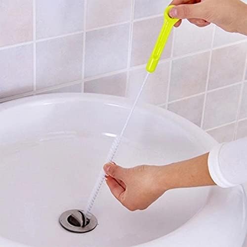SZXJJ Ev Kanalizasyon Temizleme Fırçası Drenaj Fırça Bükülebilir Ev Lavabo Küvet Tuvalet Araştırmak Boru 71 cm Yılan Fırça Mutfak